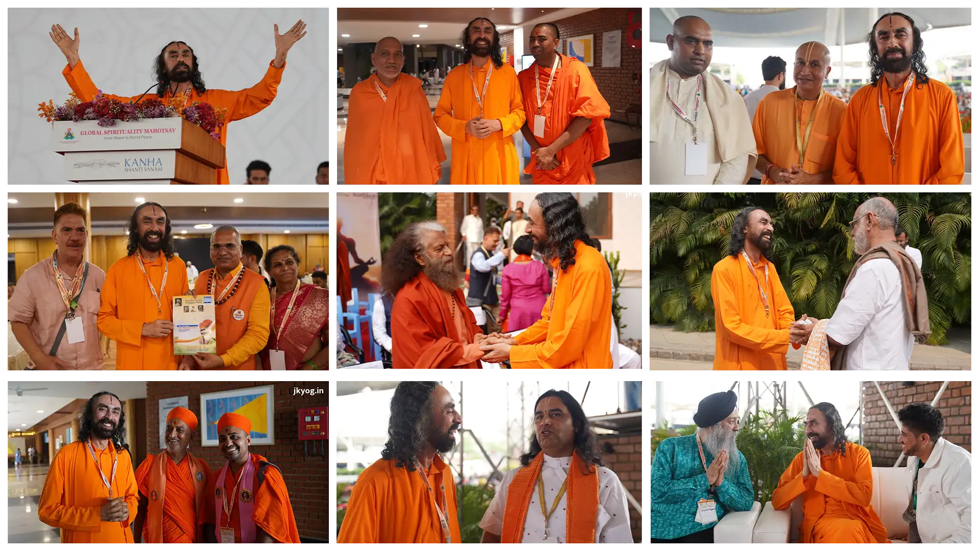 Harmony Through Spirituality: Swami Mukundananda's Enlightening Address at the Global Spirituality Mahotsav