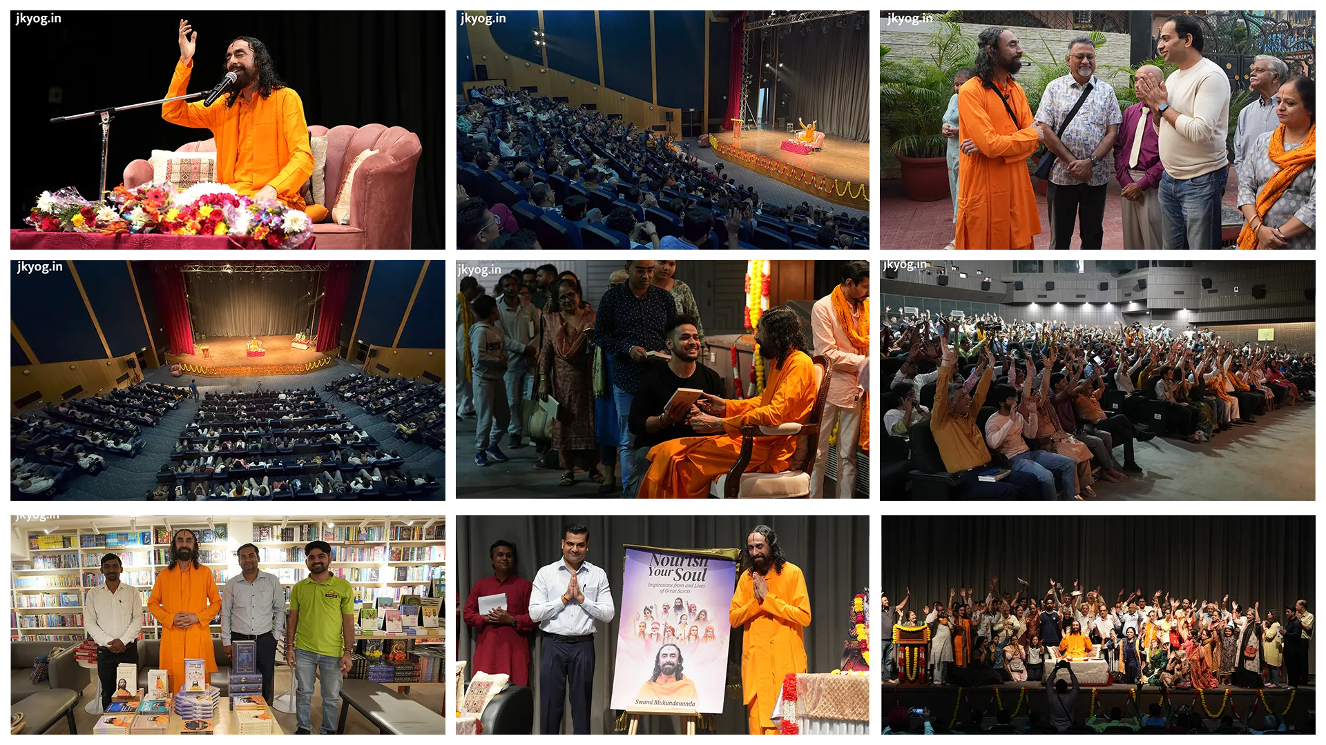 Delhi- Gurugram: Swami Mukundananda's Life Transformation Programs in India [ November 2024]