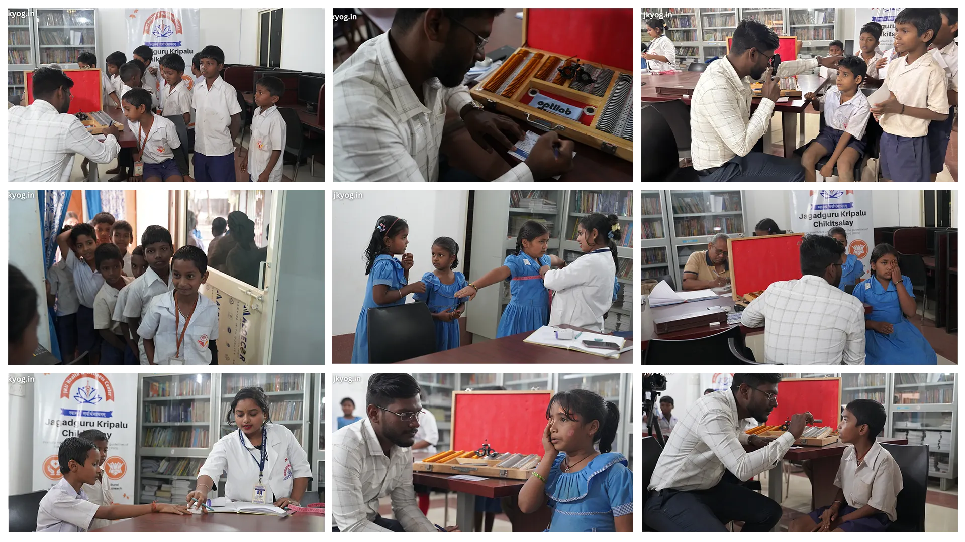 Comprehensive Health Check-Up Drive by Jagadguru Kripalu Chikitsalaya Strengthens Rural Student Wellbeing