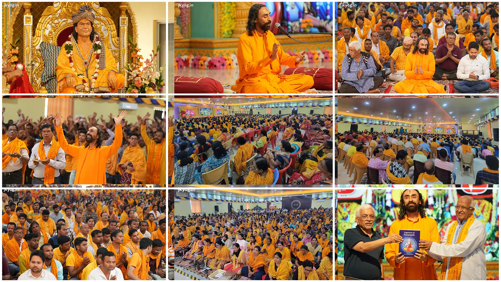 Satsang with Swami Mukundananda: A Confluence of Devotees and Spiritual Insights