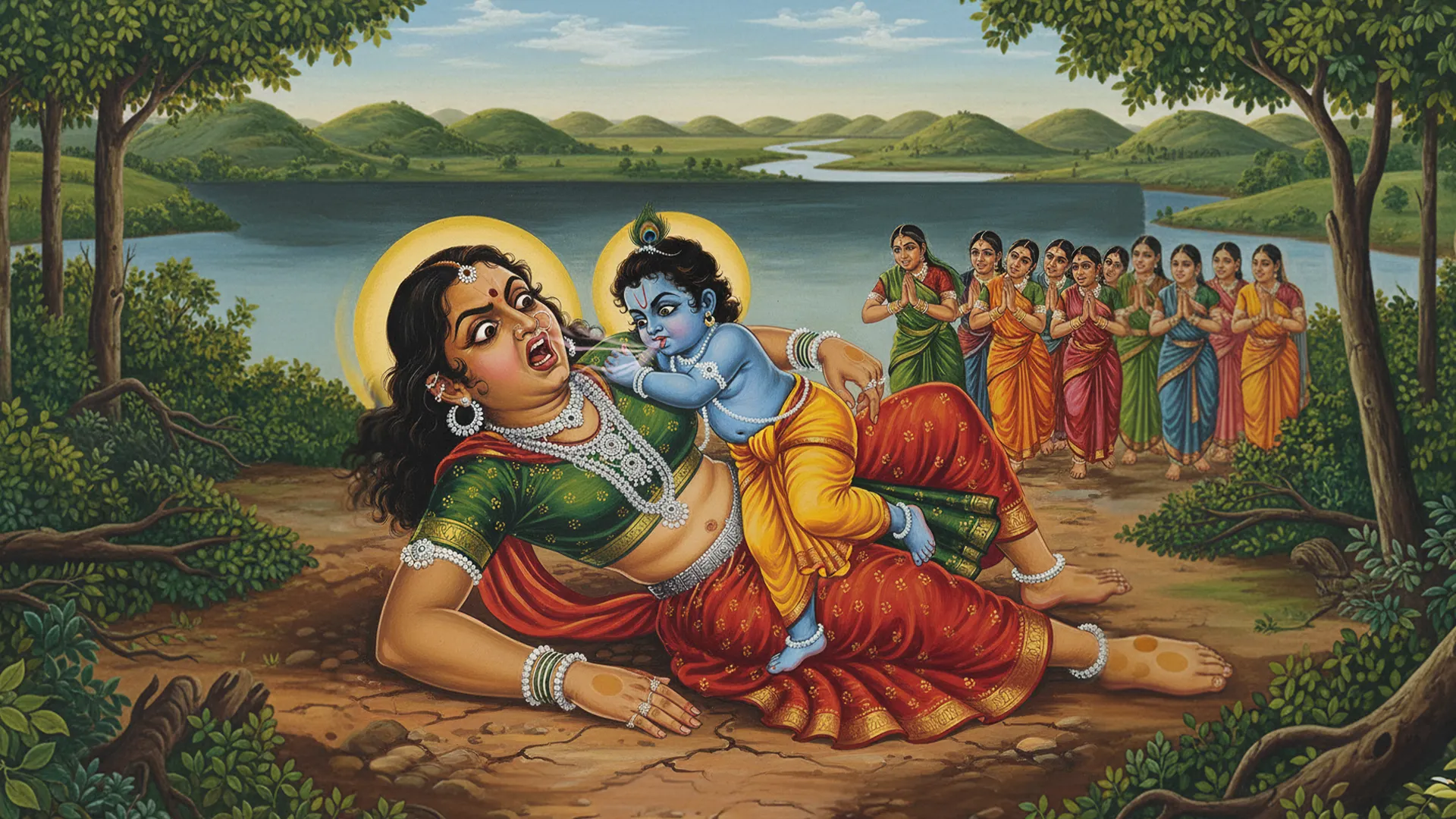 84- श्रीकृष्ण के द्वारा पूतना का उद्धार