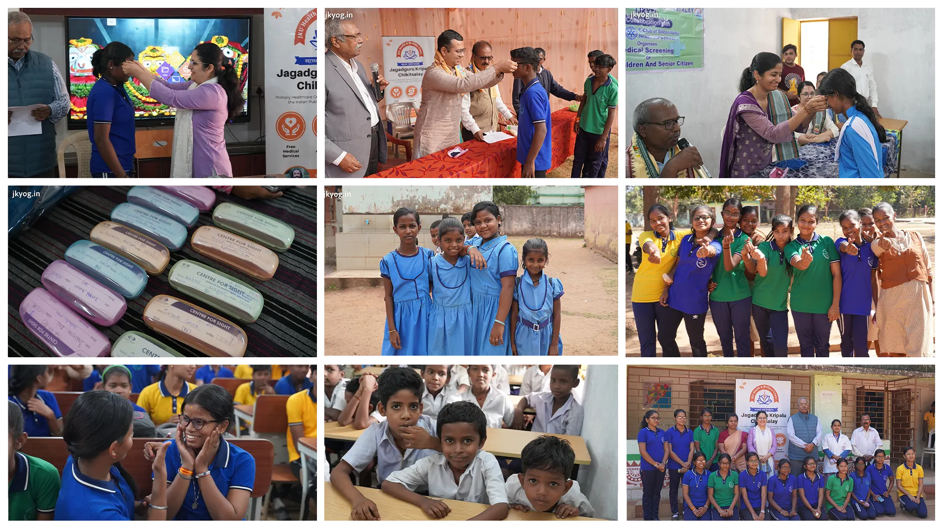 JKYog Continues Rural Preventive Healthcare Initiatives Through Free Spectacle Distribution Programs