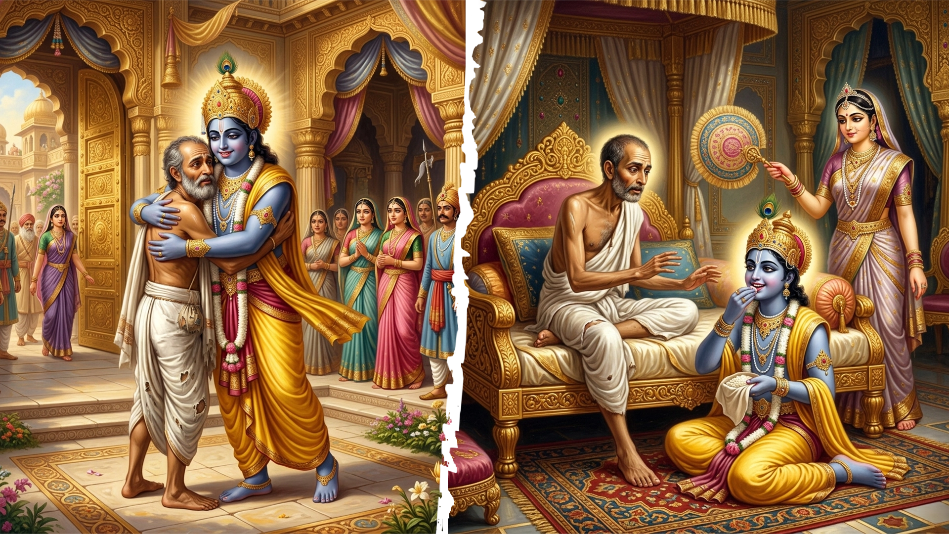 119- दन्तवक्र का उद्धार, बलरामजी की तीर्थयात्रा और कृष्ण-सुदामा की अद्भुत मित्रता