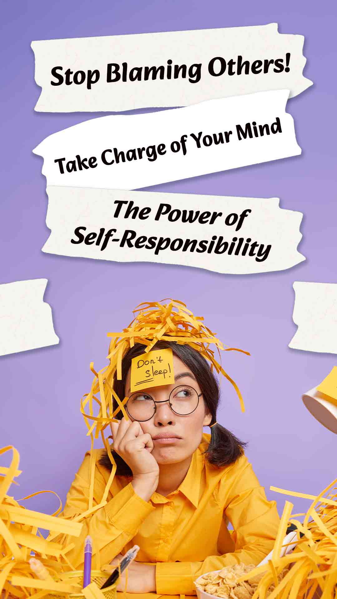 Stop Blaming Others: Take Charge of Your Mind | The Power of Self ...